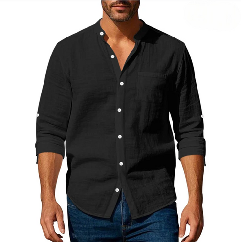 Buy 1, Get 1 FREE - Classic Cut Linen Shirt
